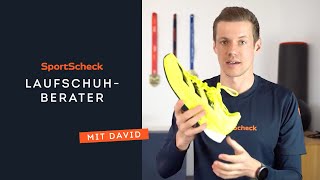 SportScheck Laufschuhberater mit Laufprofi David Schönherr  In 3 Schritten zum perfekten Laufschuh [upl. by Noside]