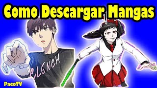 Como Descargar Manhwas Mangas y Webtoon [upl. by Lenhart264]