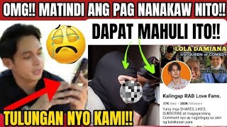 TULONGAN NYO KAMI NA MA REPORT O MAHULI ANG MAG NANAKAW NA ITO [upl. by Rosalee]