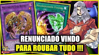 DECK META TIER 0  DECK RENUNCIADO  COMO MONTAR O DECK DO MAXIMILLION PEGASUS NO YUGIOH DUEL LINKS [upl. by Atlante]