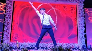 Best Sangeet Dance by Brother for Sisters wedding Namit Chhajed BollywoodMJHrithik performance [upl. by Ydderf851]