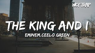 EminemCeeLo Green  The King and I From the Original Motion Picture Soundtrack ELVIS Lyrics [upl. by Ylrebmi]