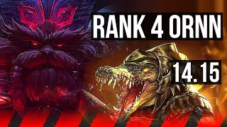 ORNN vs RENEKTON TOP  Rank 4 Ornn 12213 500 games  BR Grandmaster  1415 [upl. by Pompea752]