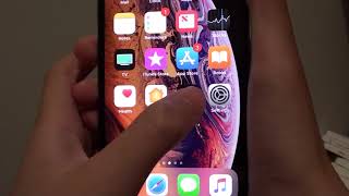 iPhone XS How to Enable  Disable System Haptics Vibration [upl. by Anairol]