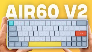 Best LowProfile Keyboard Nuphy Air60 V2 Review [upl. by Yniattirb517]