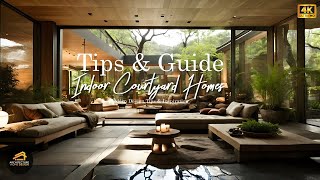 Ultimate Guide to Indoor Courtyard Homes  Modern Design Tips amp Inspiration [upl. by Anisah]