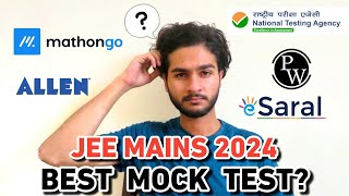 Best Online Mock Tests JEE Mains 2024  3 Months Roadmap  99ile ✅️ [upl. by Adalheid]