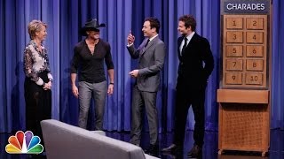 Charades with Bradley Cooper Tim McGraw and Emma Thompson Part 1 [upl. by Cassius]