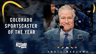 Chris Marlowe Wins Colorado Sportscaster of the Year [upl. by Pierson]