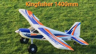 FMS Kingfisher 1400mm RC airplane edited Maiden flight [upl. by Irac]