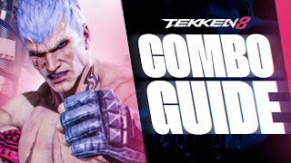 TEKKEN 8 BRYAN COMBO GUIDE WITH INPUTS  EASY amp HARD COMBOS [upl. by Rihsab920]