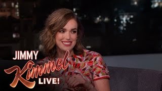 Elizabeth Henstridge on Being a Hungover Princess [upl. by Seldon]