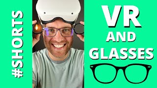 Oculus Quest 2 And Glasses  Distance Or Near Glasses When Playing VR Shorts [upl. by Leach]