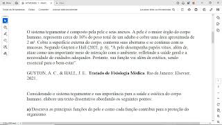 ATIVIDADE 1  ANATOMIA HUMANA  542024 [upl. by Greabe38]