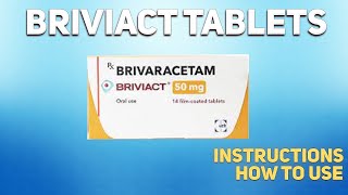 Briviact tablets brivaracetam how to use How and when to take it Who cant take brivaracetam [upl. by Trautman]