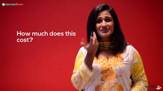 How to Sign “How much does this cost” in Pakistani Sign Language [upl. by Ariat227]