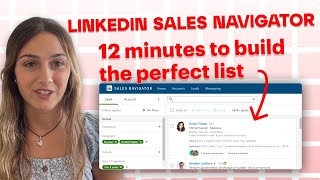 LinkedIn Sales Navigator Guide 12 minutes to master it 2024 [upl. by Betthezel]