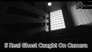 5 GHOSTS CAUGHT ON CAMERA REAL  Supernatural Footage [upl. by Aliam301]