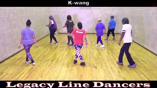 How to do the Cant Wang Line Dance with written instructions below [upl. by Aztinay154]