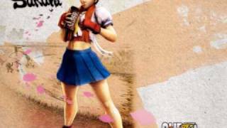 Super Street Fighter IV  Theme of Sakura [upl. by Wolsniw]