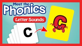 Meet the Phonics  Letter Sounds  Video Flashcards  Preschool Prep Company [upl. by Etteragram]