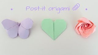 DIY POSTIT ORIGAMI [upl. by Susan583]