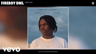 Fireboy DML  Like I Do Audio [upl. by Annel570]