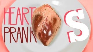 Valentines Day Heart Prank  Sorted Food [upl. by Halimak]