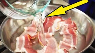 Bacon in the Oven No splatter method vs Pot on the Stovetop method [upl. by Jody]