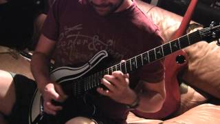 Guy Laverick shreds on a Skunk Tregan Guitar [upl. by Eimme]