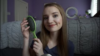 ASMR Hair Brushing  Hair Play [upl. by Getraer969]