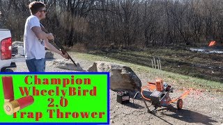 Champion WheelyBird 20 Trap Thrower  Review Overview [upl. by Roslyn]