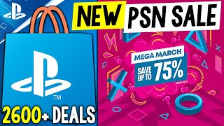 GIGANTIC NEW PSN SALE PlayStation MEGA MARCH SALE 2600 Deals NEW PlayStation Game Deals 2024 [upl. by Kcirej958]