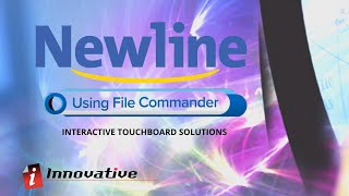 Interactive Touchboard NEWLINE TRUTOUCH RS File Commander [upl. by Carny276]