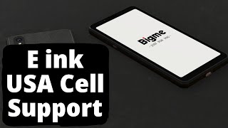 E ink phone with USA cell support  Bigme Hibreak [upl. by Mulvihill]