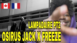 Québécois Réagit à Osirus Jack 667 feat Freeze Corleone 667  Lampadaire Pt2 [upl. by Wolcott313]