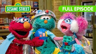 Elmo Plays Superheroes with Abby and Rosita  Sesame Street Full Street Story [upl. by Peh]