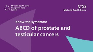 Know the symptoms ABCD of Prostate and Testicular Cancer [upl. by Hoban682]