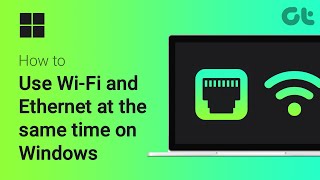 How to Use WiFi and Ethernet at the Same Time in Windows  Does it Actually Work [upl. by Yelsgnik883]