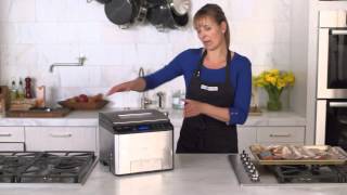 How to Use the Caso Sous Vide Center  WilliamsSonoma [upl. by Appilihp]