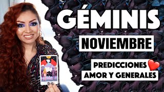 GÉMINIS ♊️ NUNCA VI NADA IGUAL🚨TREMENDO SHOCK QUE TE DA EL DESTINO💓 NOVIEMBRE [upl. by Heigl435]