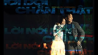 JUSTATEE x TLINH  LỜI NÓI DỐI CHÂN THẬT Remake  Live  Thế Giới Thần Tiên  1900 Le Theatre [upl. by Aynat600]