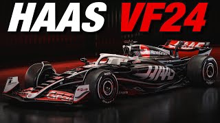 Haas Reveal 2024 VF24 Car [upl. by Adnohsed]