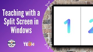 Teaching with a Split Screen in Windows [upl. by Bindman]