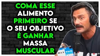 O QUE COMER PRIMEIRO NO PÓS TREINO PROTEÍNA OU CARBOIDRATO PARA GANHAR MASSA MUSCULAR  Donatto [upl. by Britteny531]