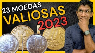 Moedas de 10 centavos mais valiosas  VALORES 2023 Atualizado numismatics coleccion investiment [upl. by Nytsyrk]