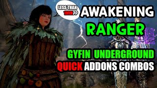 Awakening Ranger Gyfin Underground BOOMER COMBO Quick Guide 각성 레인저 가이핀 지하 쉬운 콤보 Black Desert Online [upl. by Rockafellow]