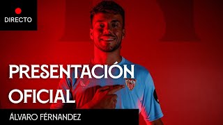 Presentación oficial de Álvaro Fernández [upl. by Tehcac]