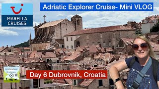 Marella Explorer Adriatic Explorer Cruise Mini Vlog Day 6 Dubrovnik Croatia marellacruises [upl. by Ynnus]