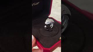 Panthère de Cartier ring ✨ cartier unboxing diamond jewelry [upl. by Farrell144]